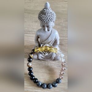 Handcrafted Semi-Precious Stone Bracelet